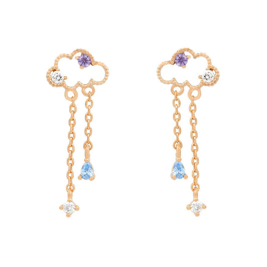 Cloudy Dangle earrings