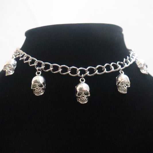 Skeleton pendant necklace