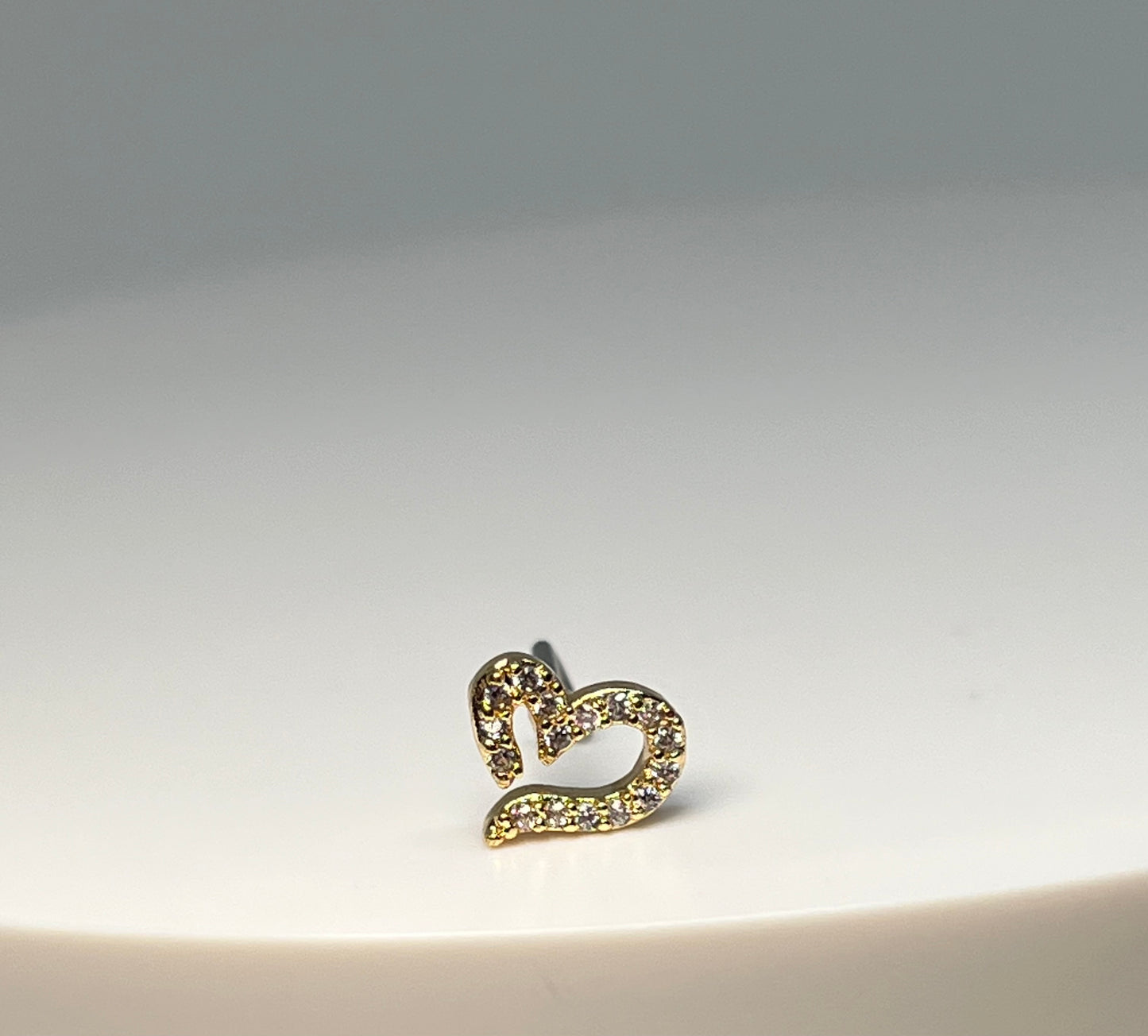 A love story Nose Stud Piercing Jewellery - Allisonswigbox