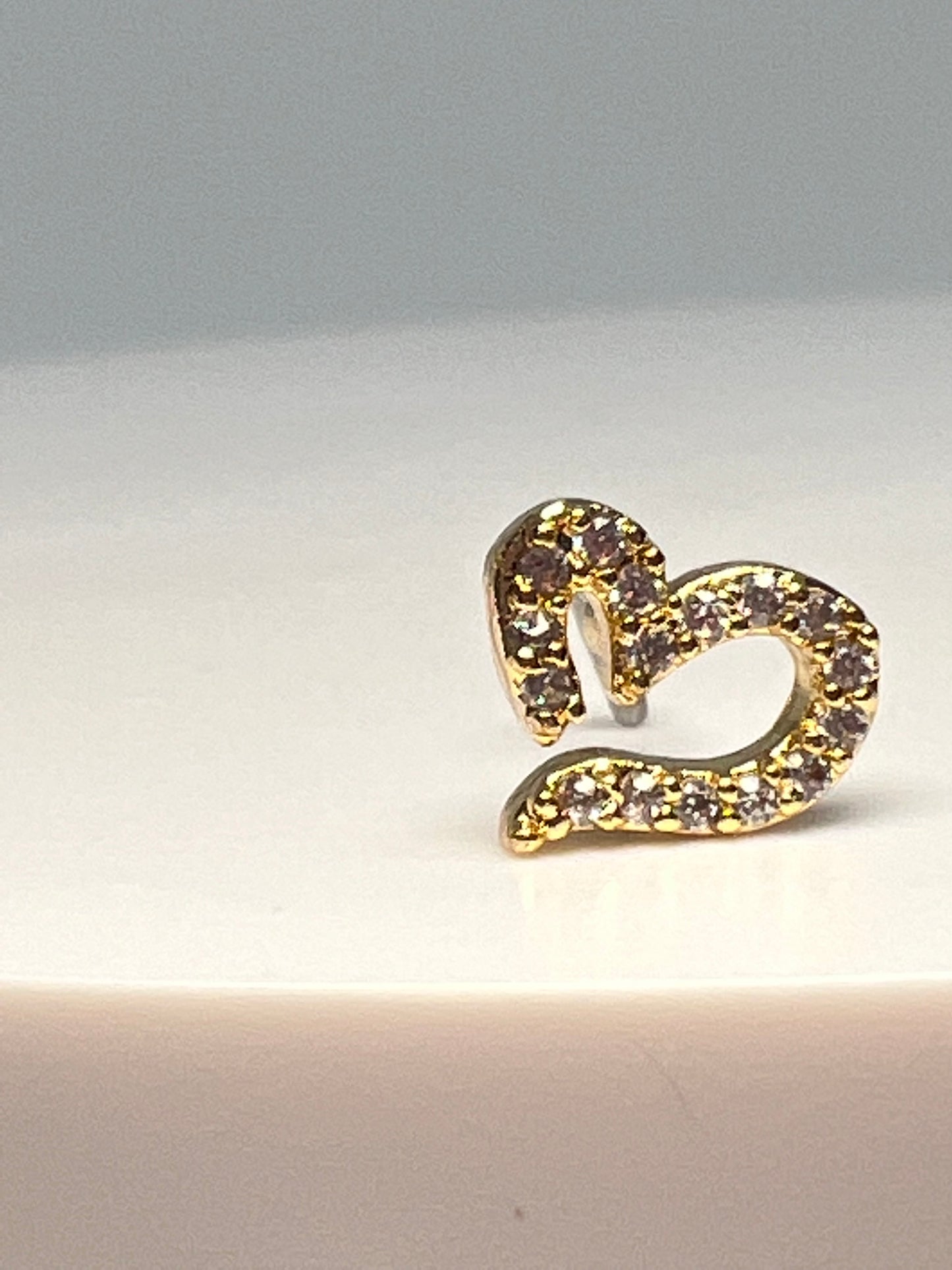 A love story Nose Stud Piercing Jewellery - Allisonswigbox