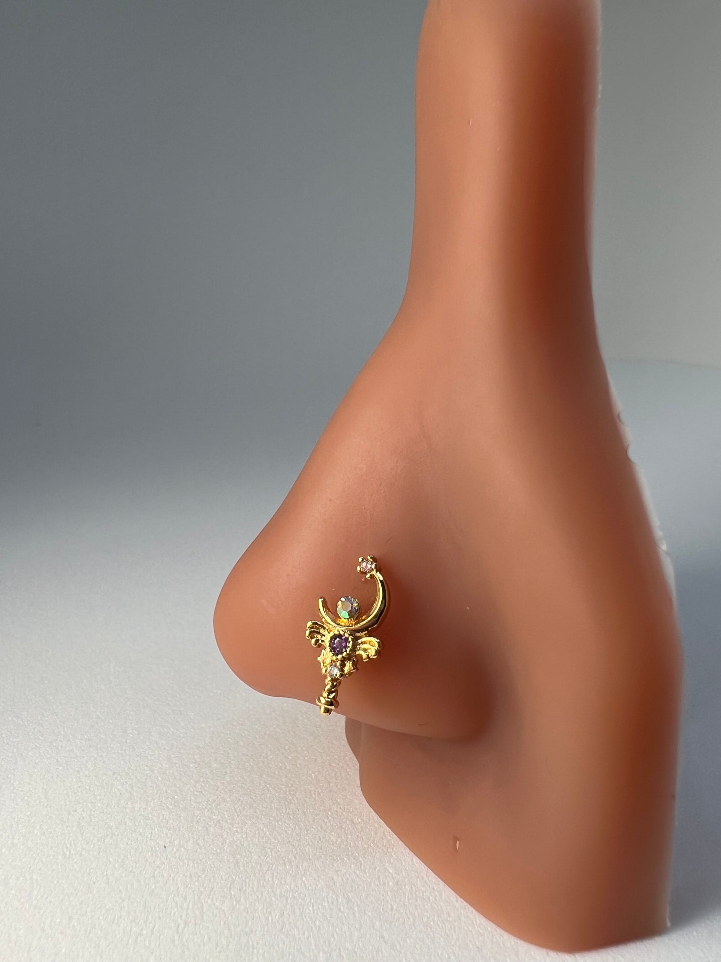 So Royal Nose Stud Piercing Jewellery - Allisonswigbox