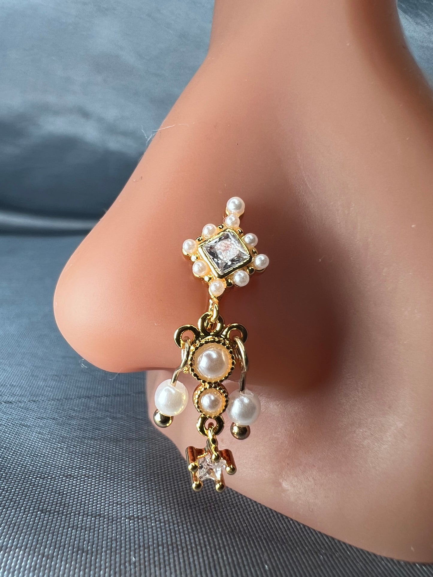 Zaara Nose cuff Jewellery