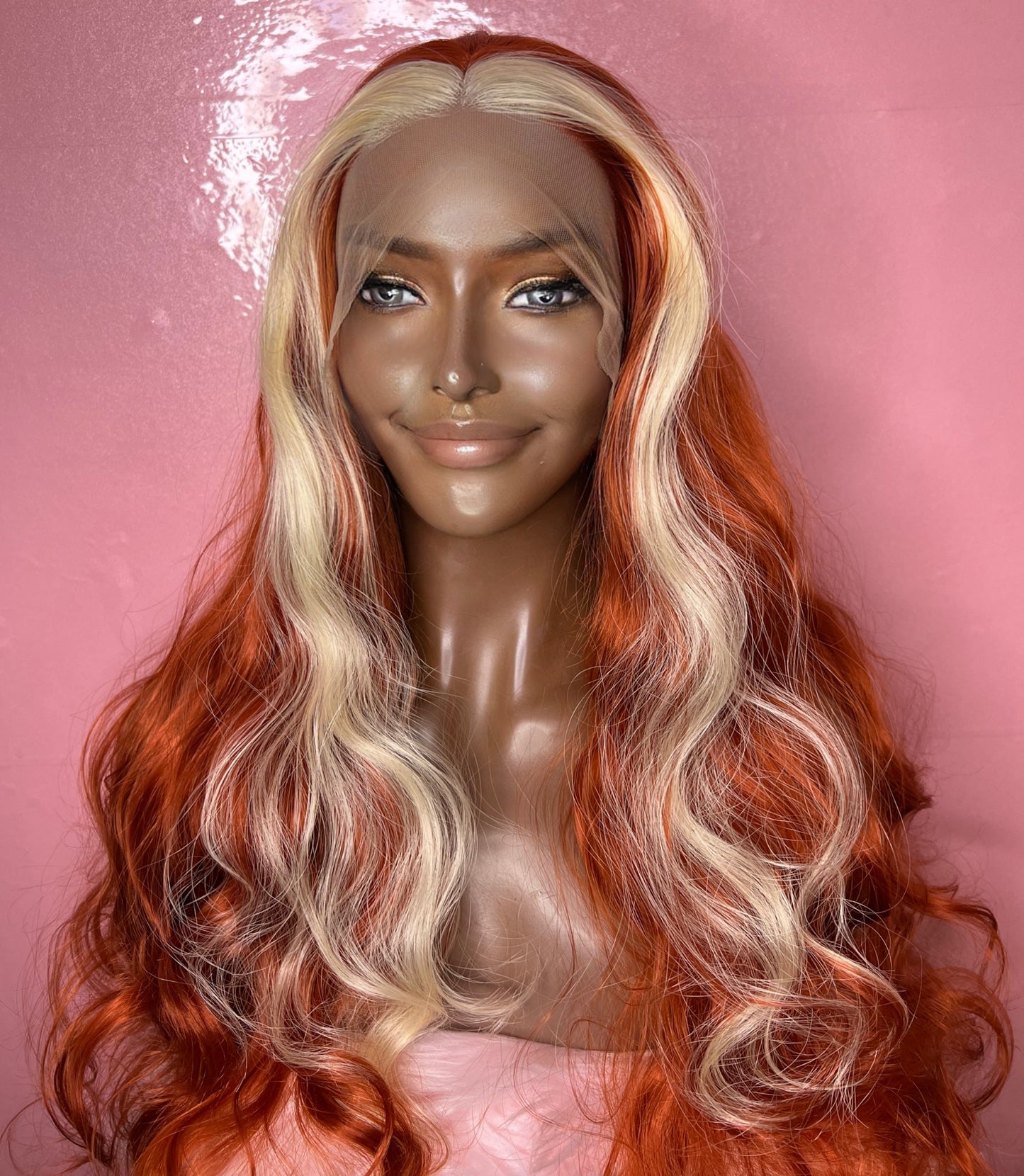 SPICE Duo tone synthetic lace wig