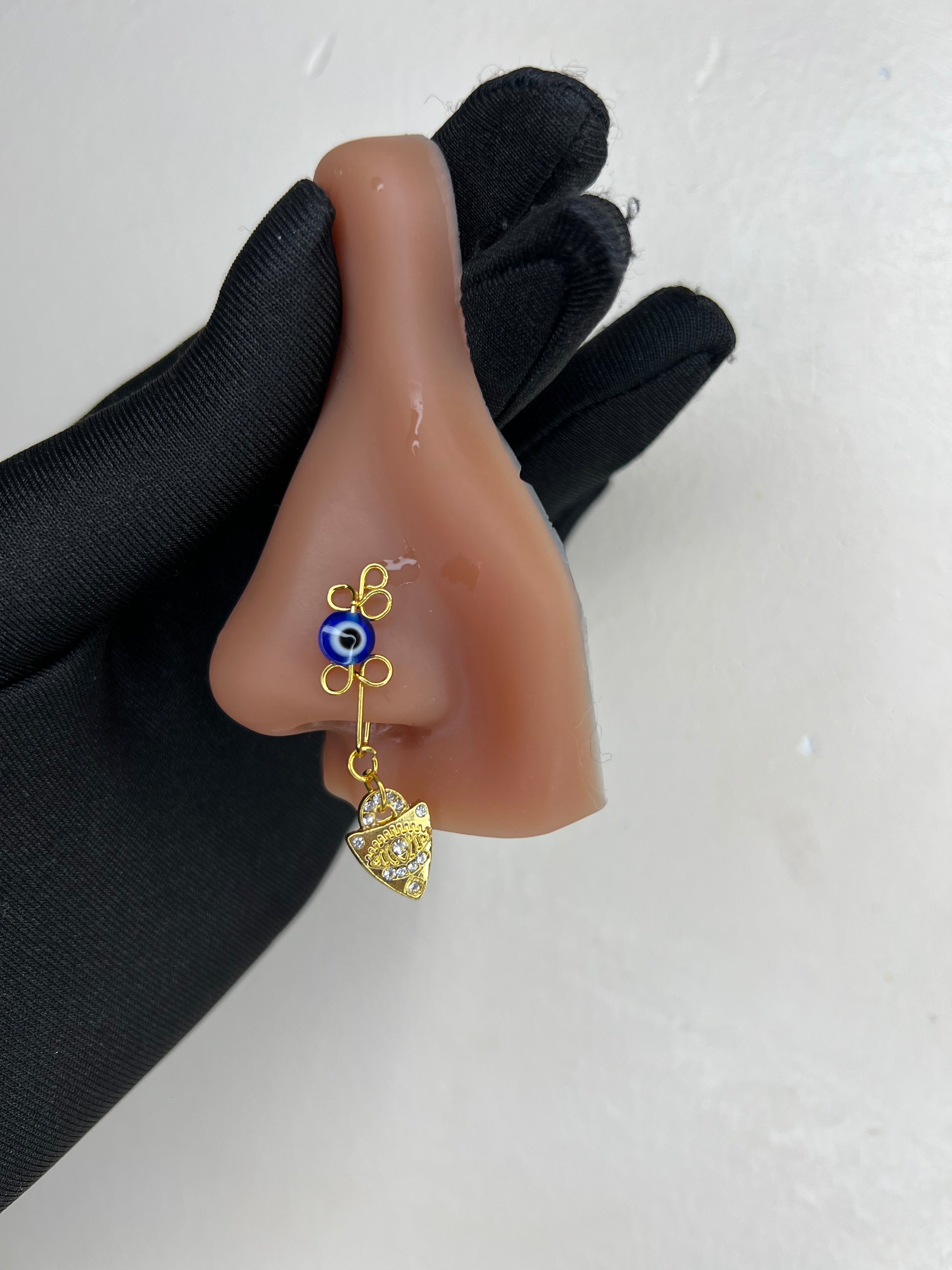 Evil eye Nose cuff Jewellery - Allisonswigbox