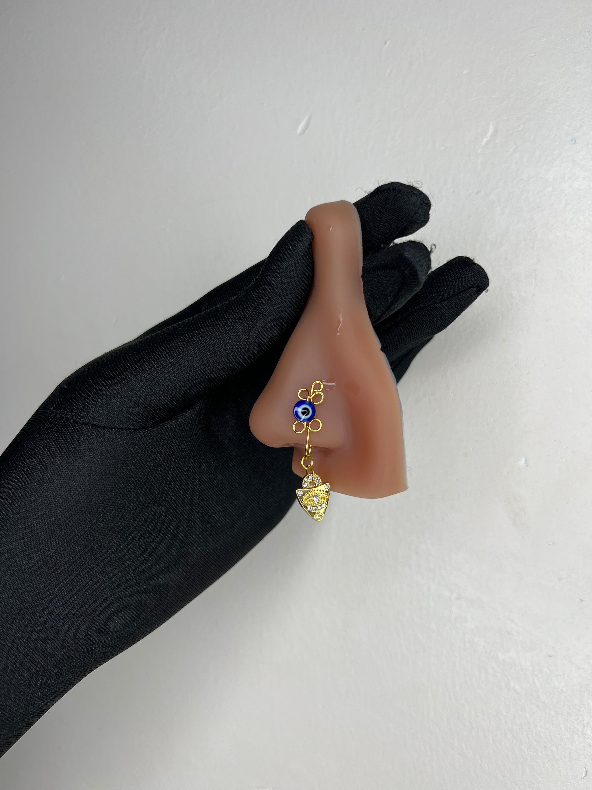 Evil eye Nose cuff Jewellery - Allisonswigbox