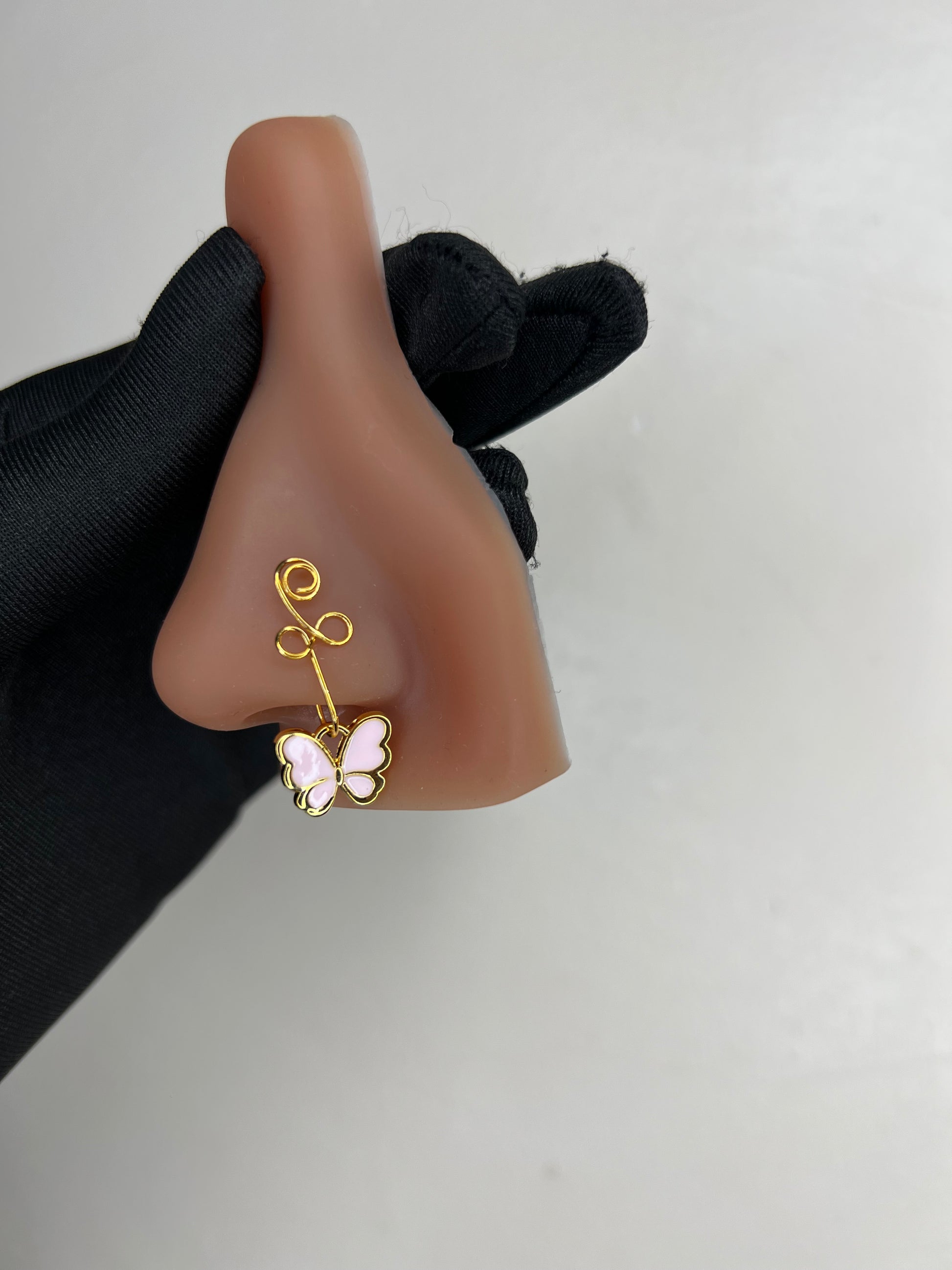 Butterfly Nose cuff Jewellery - Allisonswigbox