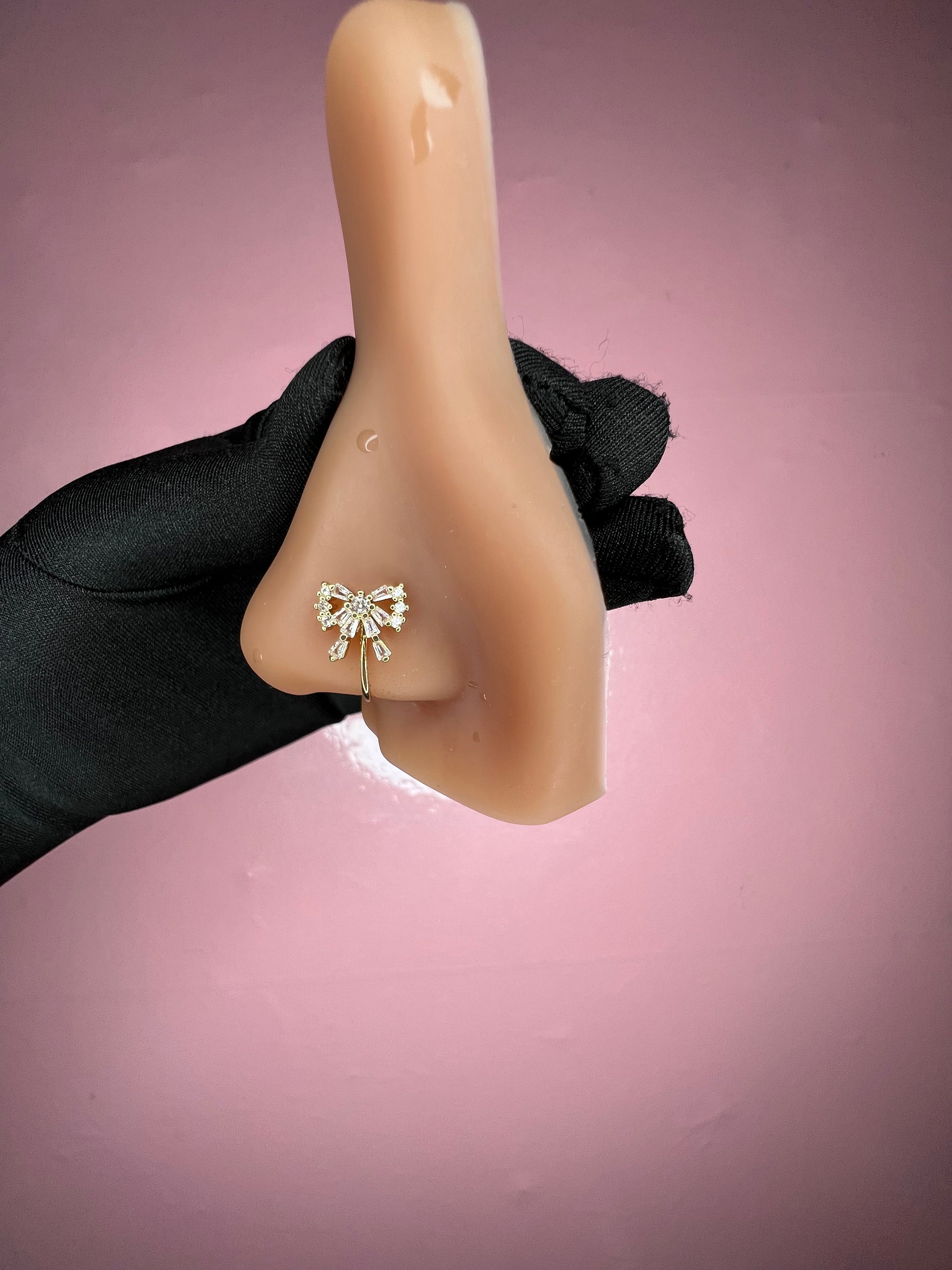 Abril Bow Nose cuff Jewellery - Allisonswigbox