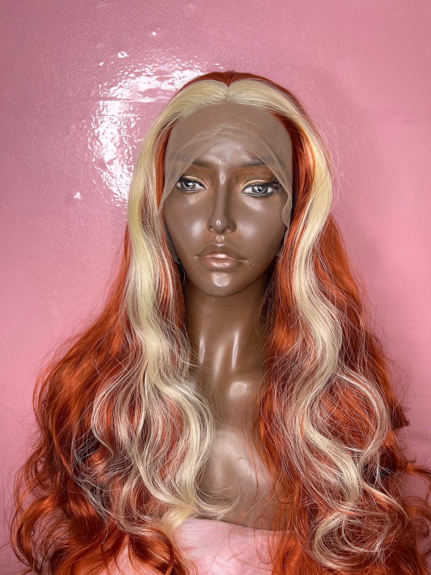 SPICE Duo tone synthetic lace wig