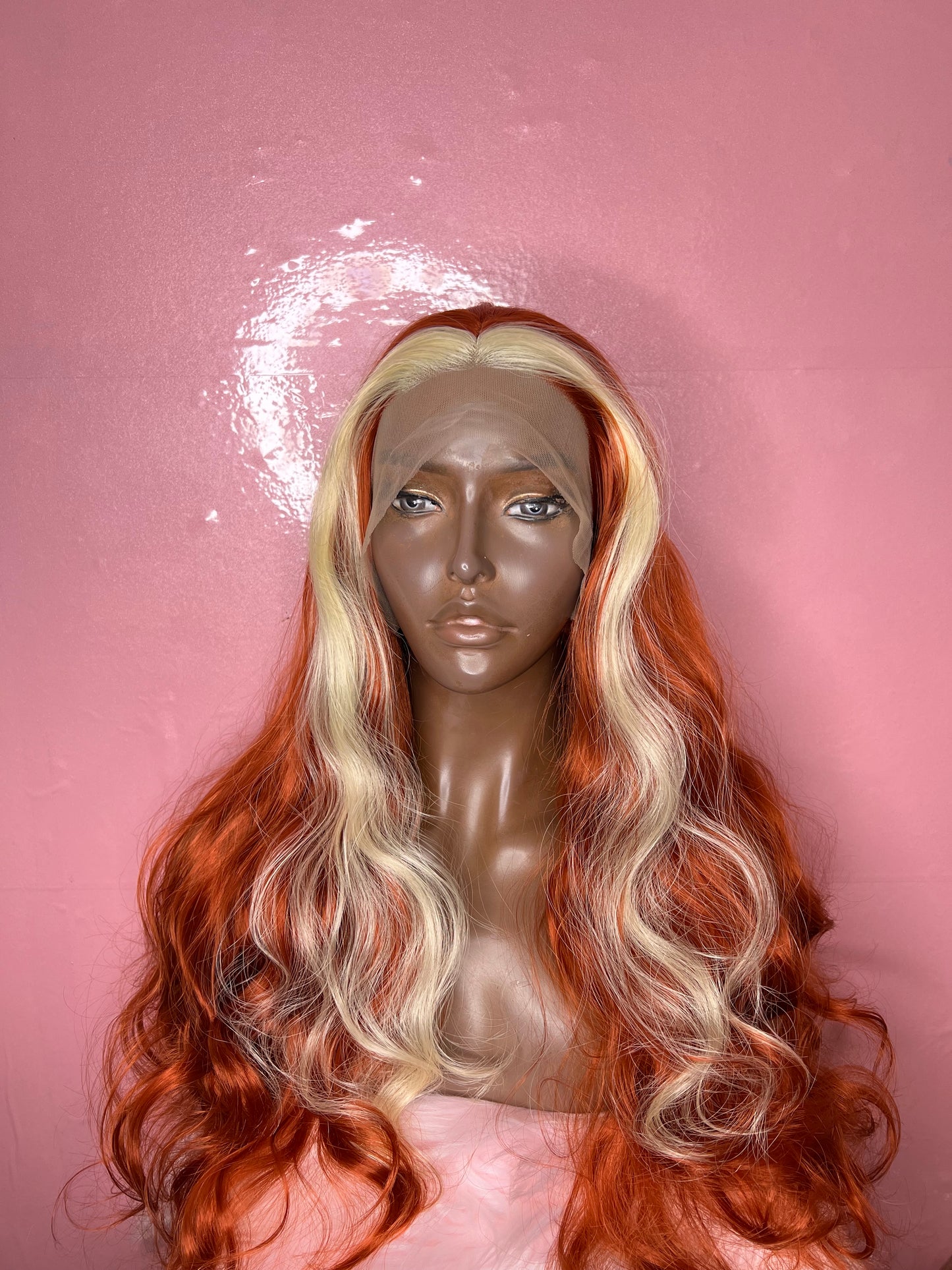 SPICE Duo tone synthetic lace wig