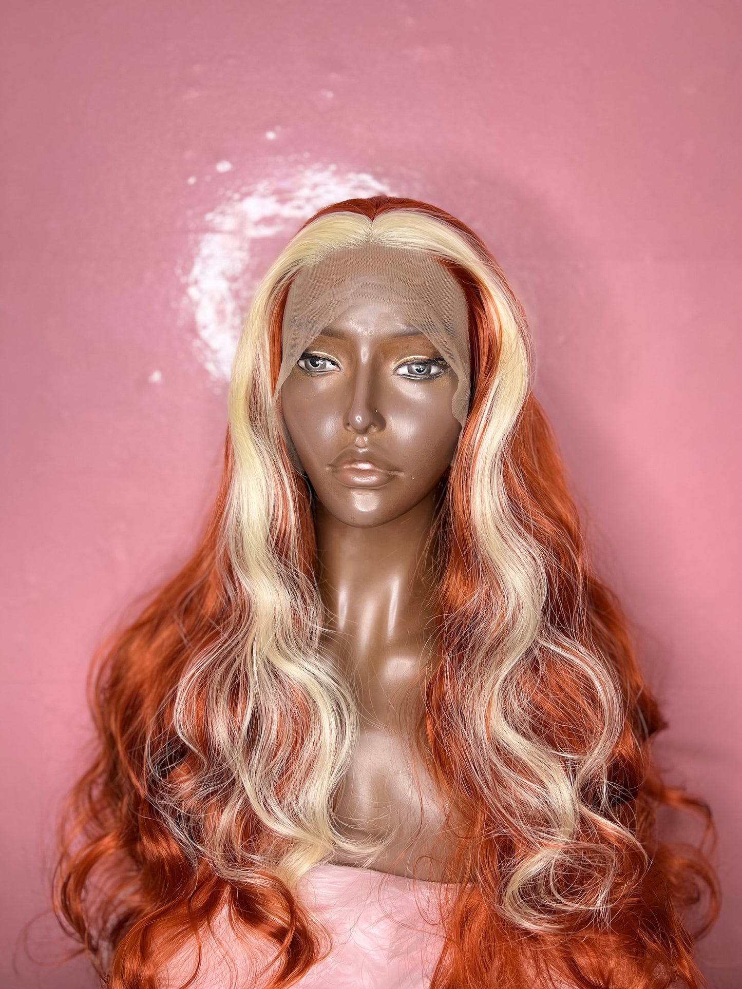 SPICE Duo tone synthetic lace wig