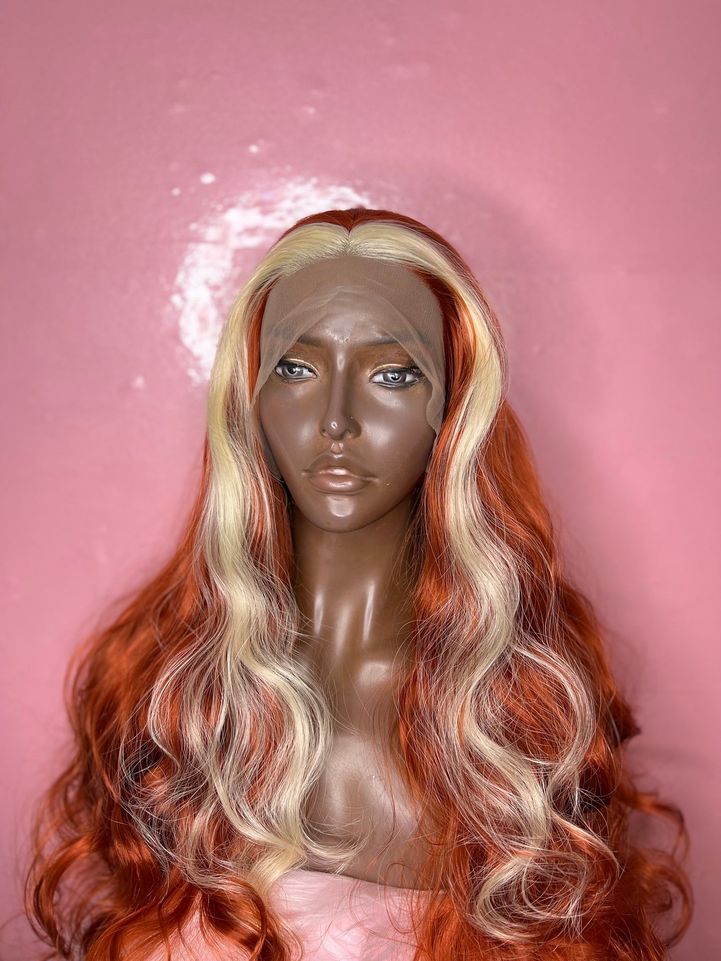 SPICE Duo tone synthetic lace wig