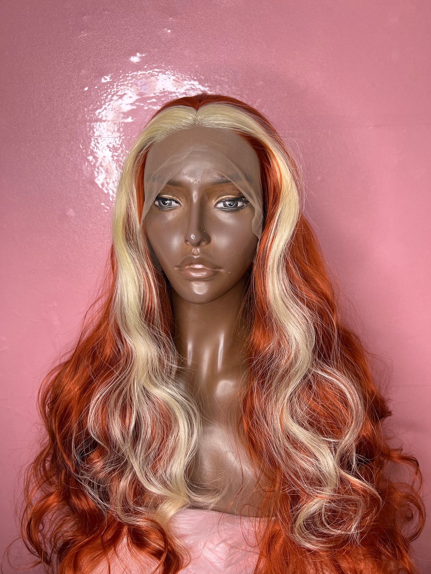 SPICE Duo tone synthetic lace wig