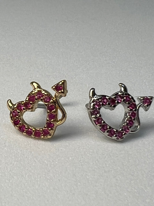 Lil devil Nose Stud Piercing Jewellery - Allisonswigbox