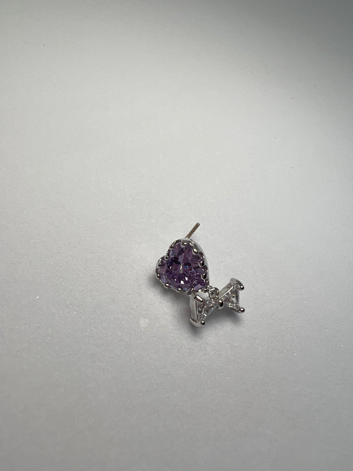 Purple Stone Nose Stud Piercing Jewelry - Allisonswigbox