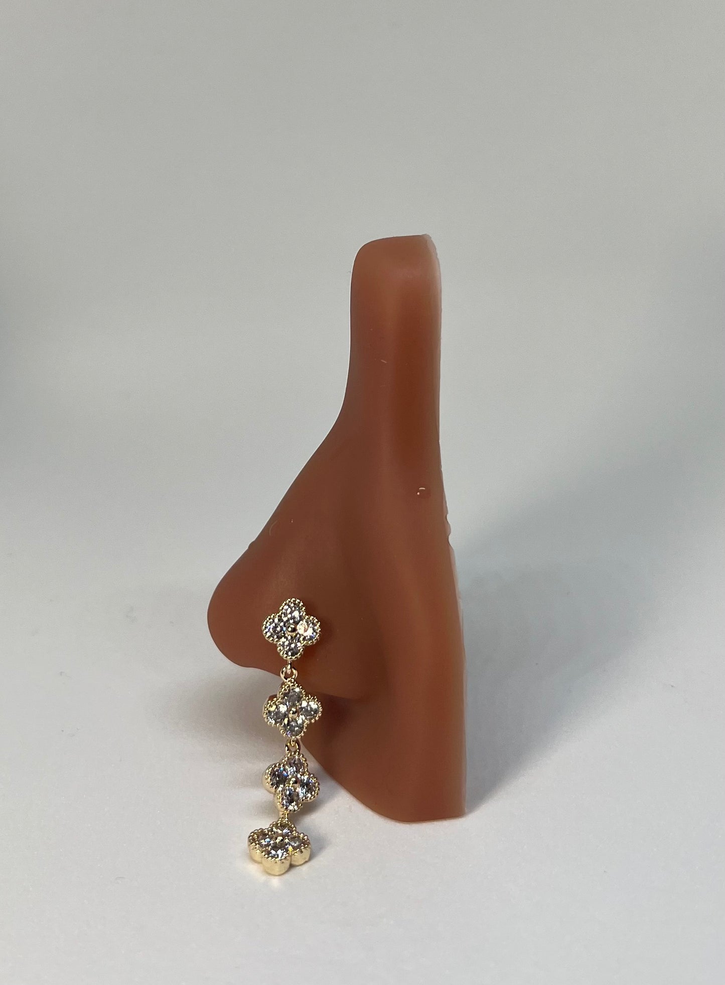 Clovers Nose Stud Piercing Jewelry - Allisonswigbox