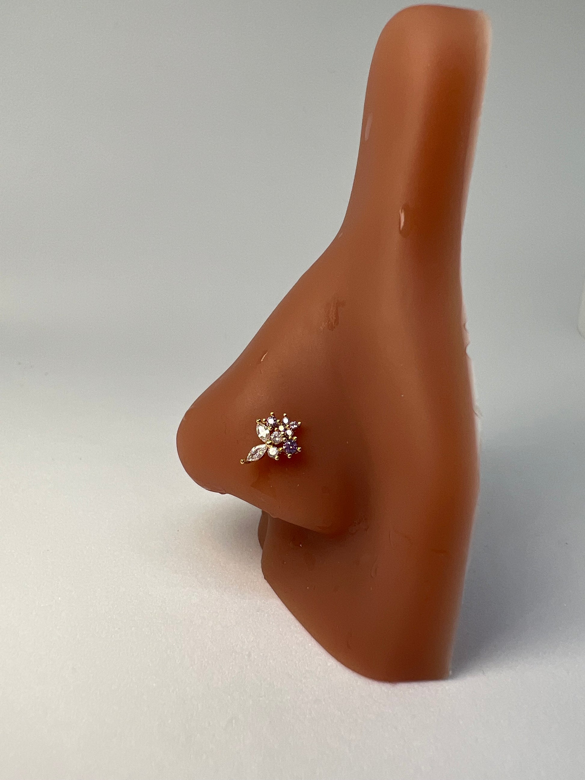 Mae Nose Stud Piercing Jewelry - Allisonswigbox