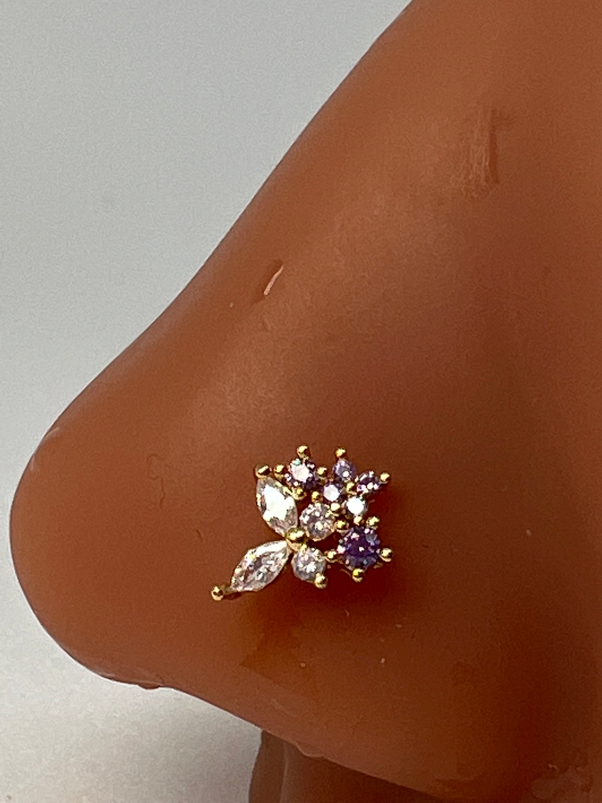 Mae Nose Stud Piercing Jewelry - Allisonswigbox