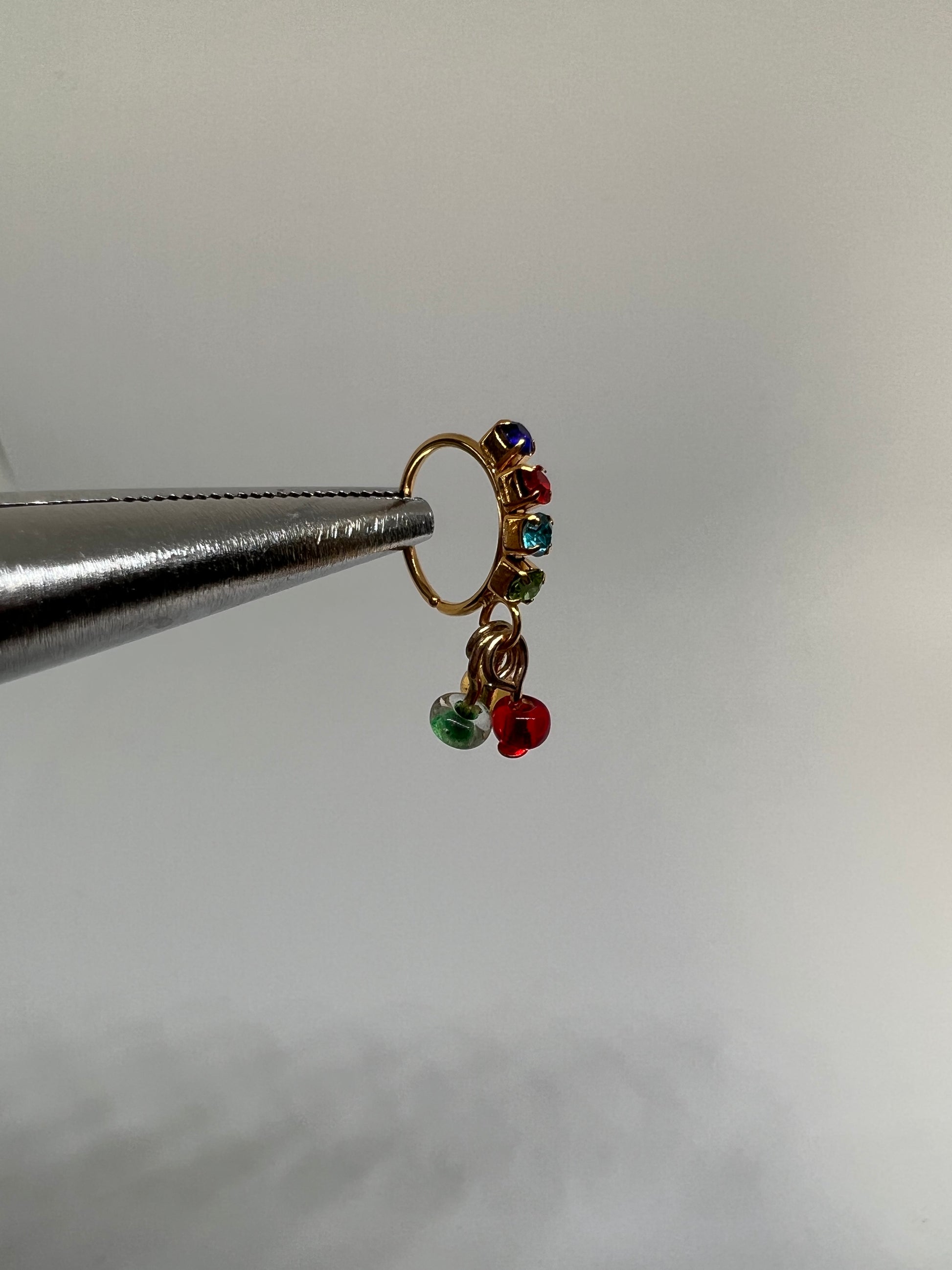 Jazlyn beaded Nose Ring Piercing Jewelry - Allisonswigbox