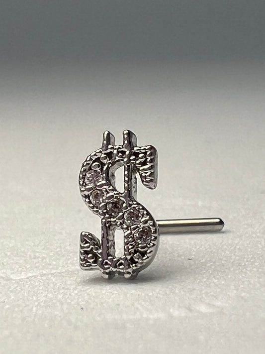 Dollar Nose Stud Piercing Jewelry - Allisonswigbox