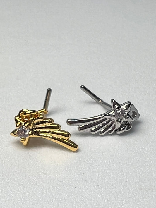 Winging it Nose Stud Piercing Jewelry - Allisonswigbox