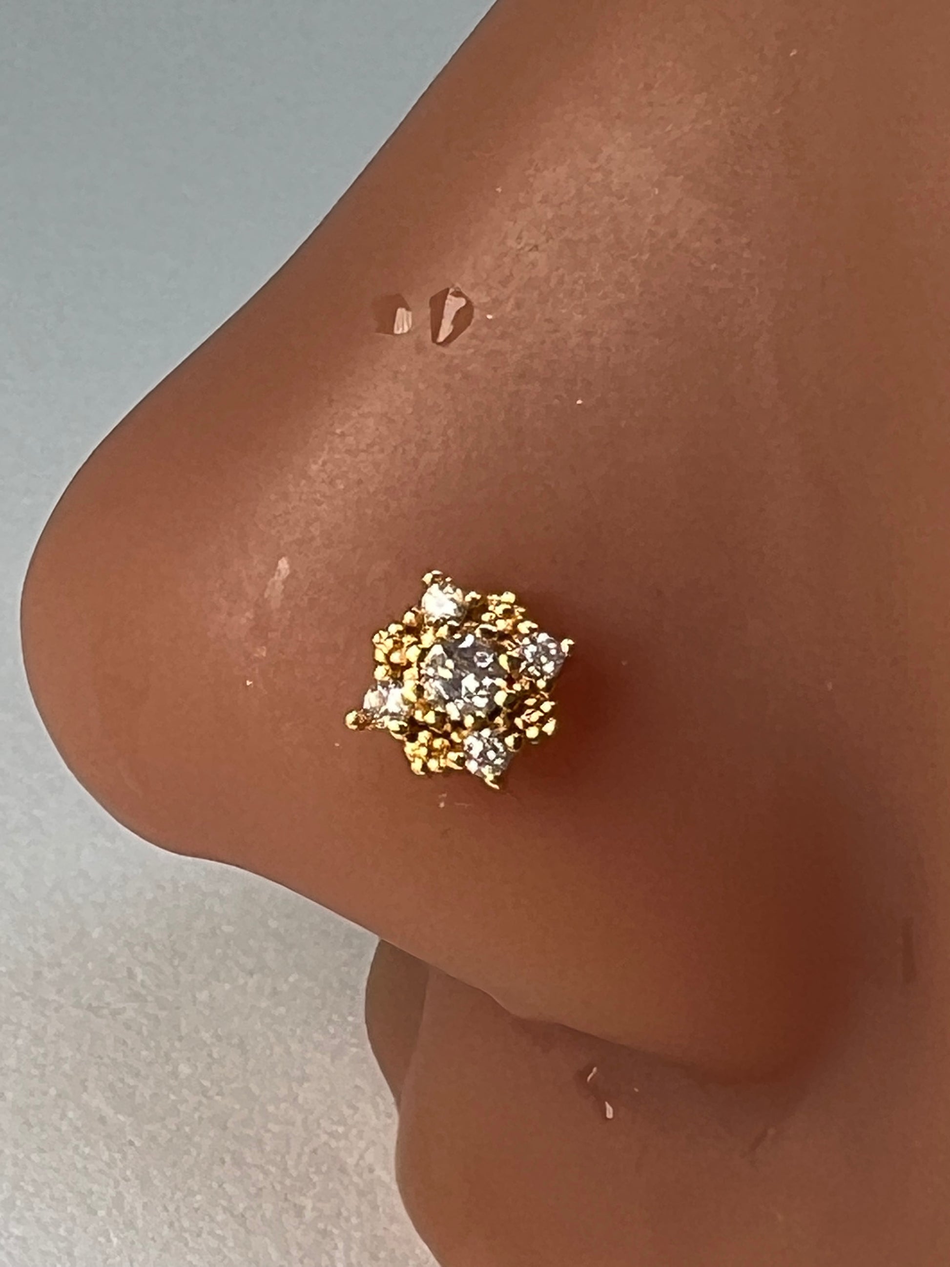 Alexa Nose Stud Piercing Jewelry - Allisonswigbox