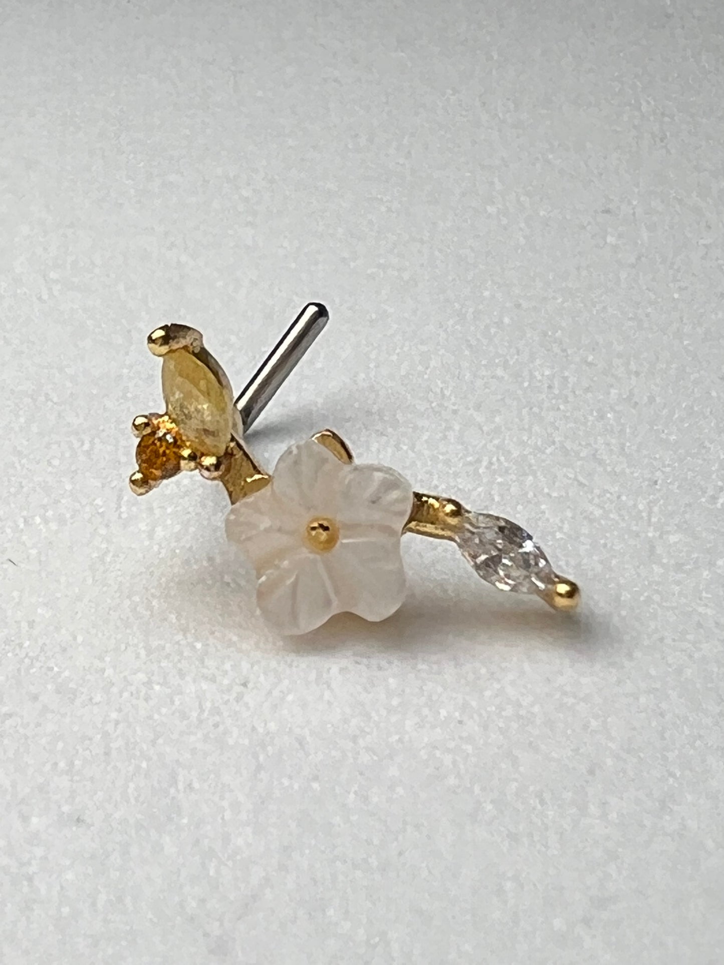 Justaflower Star Nose Stud Piercing Jewelry - Allisonswigbox