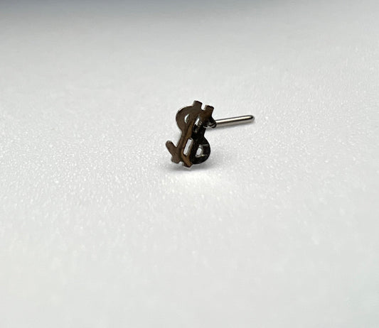 Mini Dollar Nose Stud Piercing Jewelry - Allisonswigbox