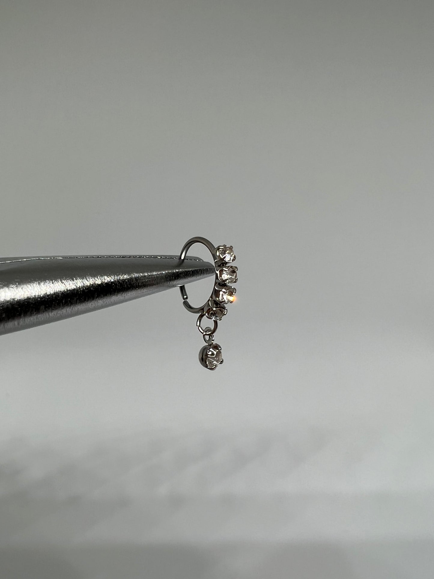 Simple gem Nose Ring Piercing Jewelry - Allisonswigbox