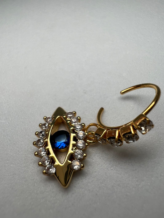 Anahi Evil Eye  Nose Ring Piercing Jewelry - Allisonswigbox