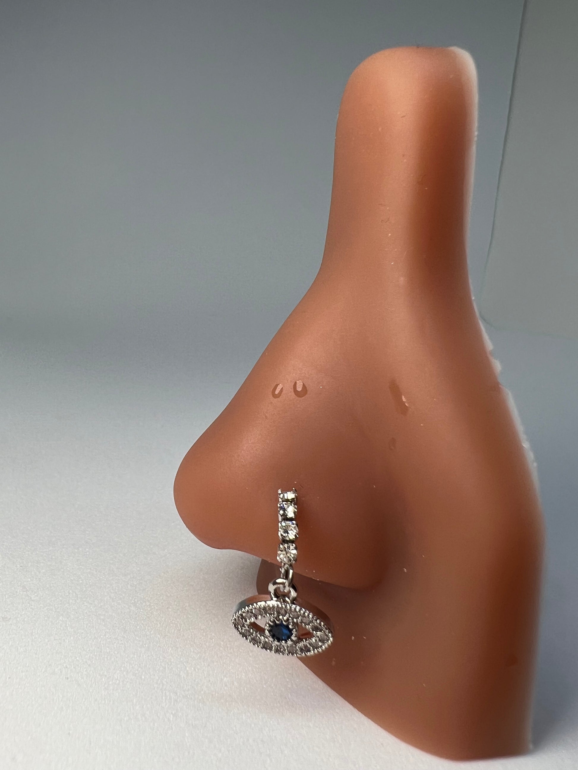 Alejandra Evil Eye  Nose Ring Piercing Jewelry - Allisonswigbox