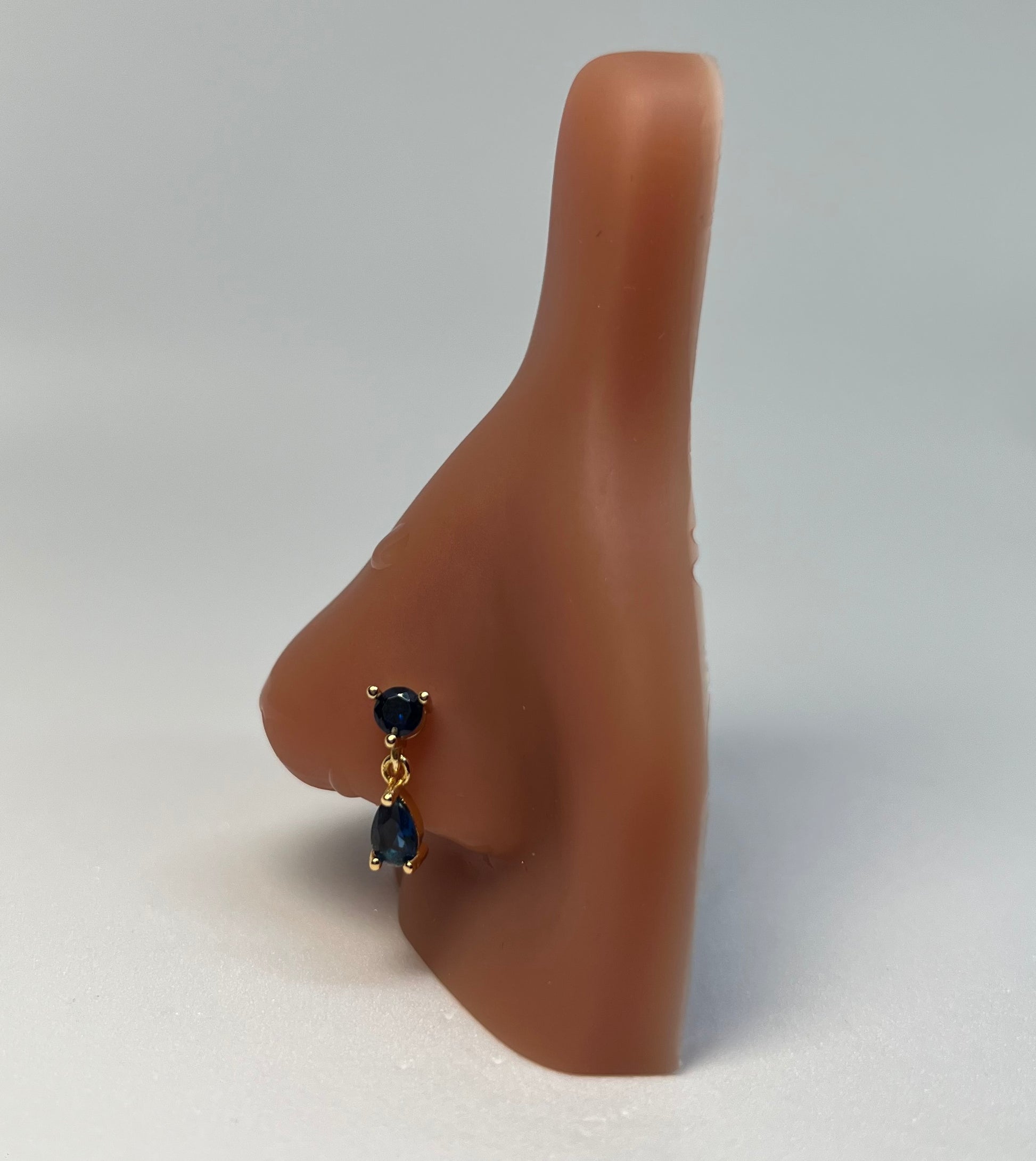 Blue Fenty Nose Ring Piercing Jewelry - Allisonswigbox