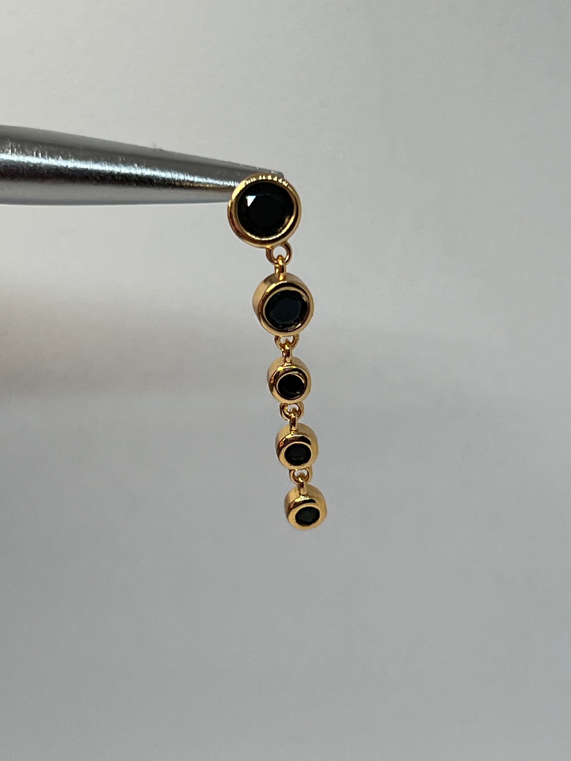 Black Poseidon Nose Stud Piercing Jewelry - Allisonswigbox