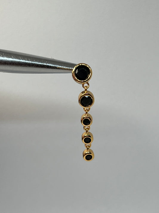 Black Poseidon Nose Stud Piercing Jewelry - Allisonswigbox