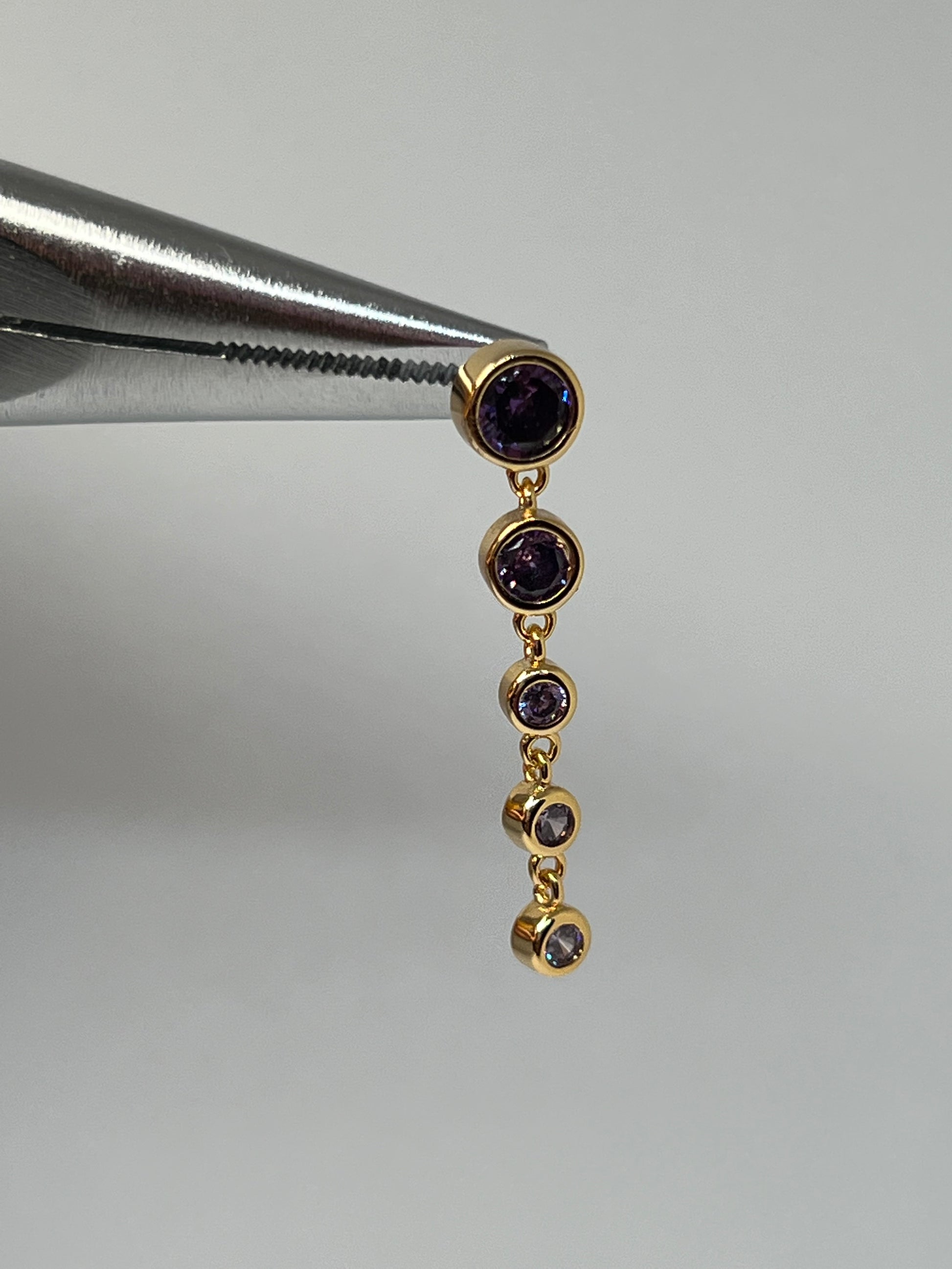 Purp Poseidon Nose Stud Piercing Jewelry - Allisonswigbox