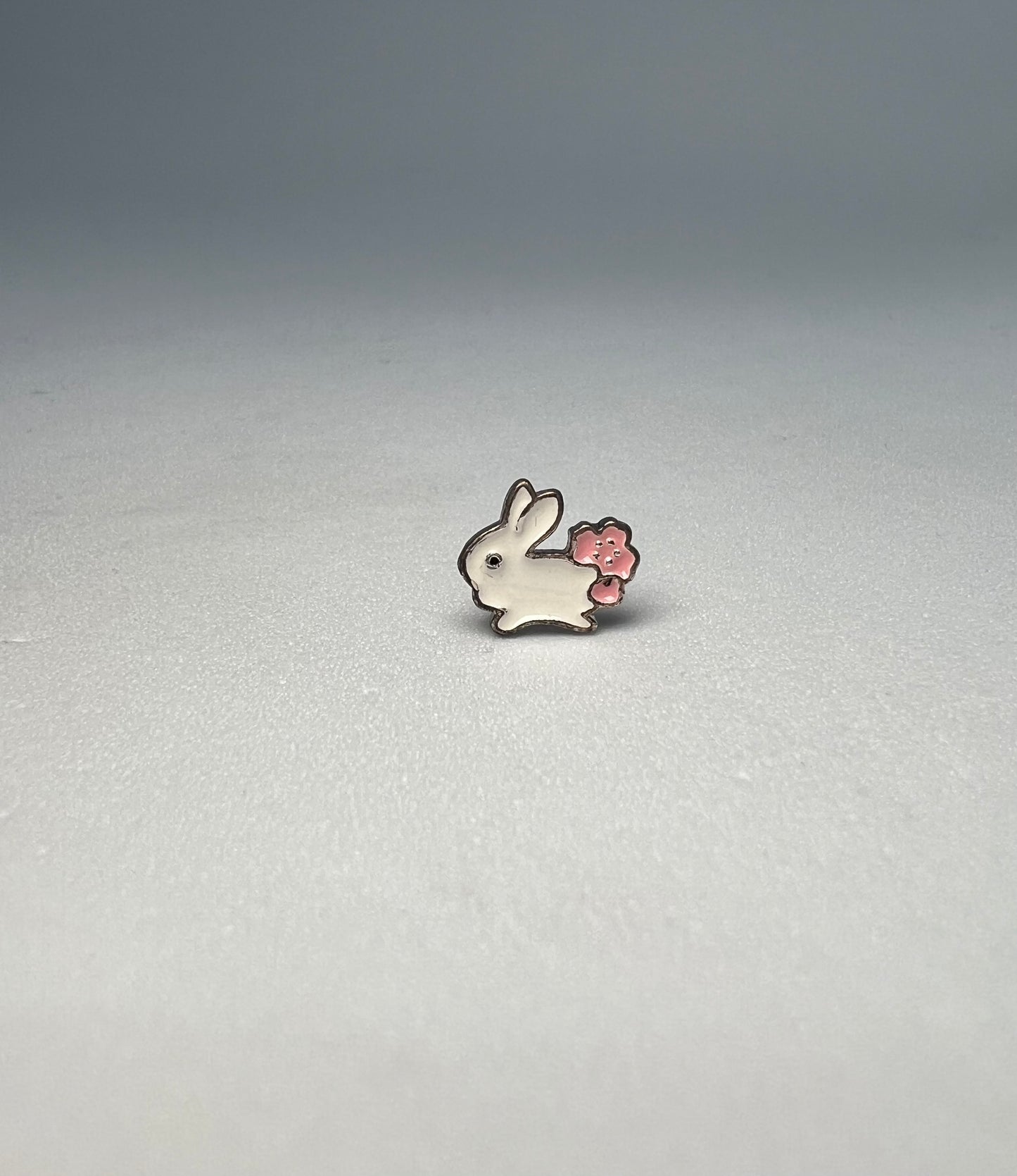 White Bunny Nose stud Piercing Jewelry - Allisonswigbox