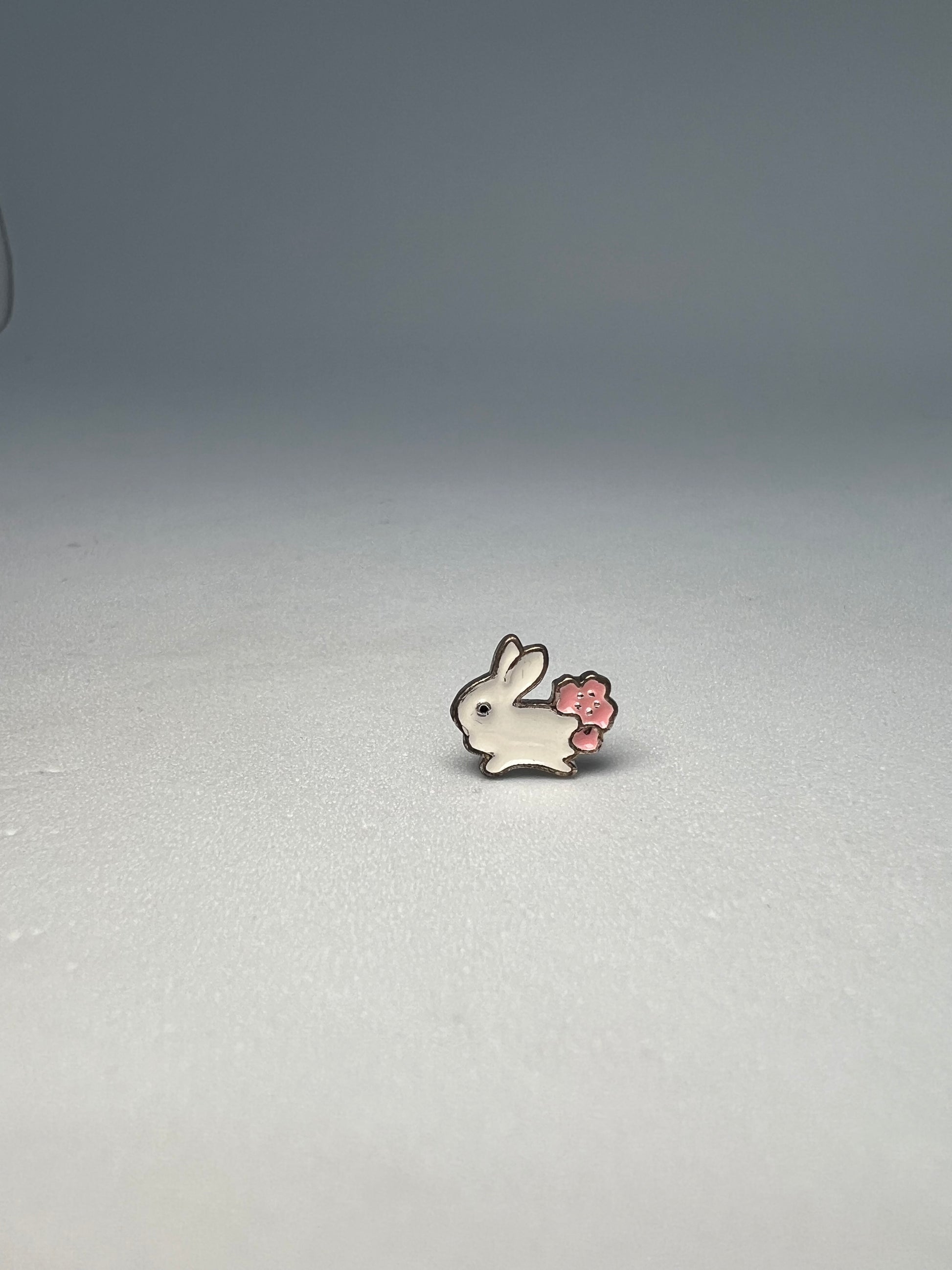 White Bunny Nose stud Piercing Jewelry - Allisonswigbox