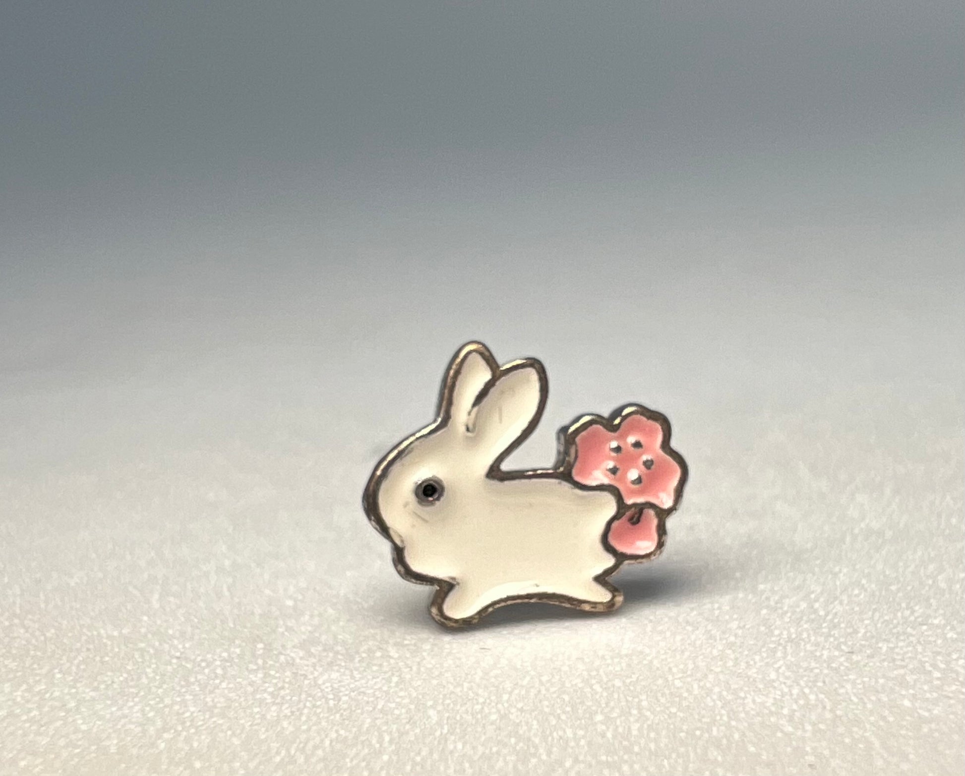 White Bunny Nose stud Piercing Jewelry - Allisonswigbox