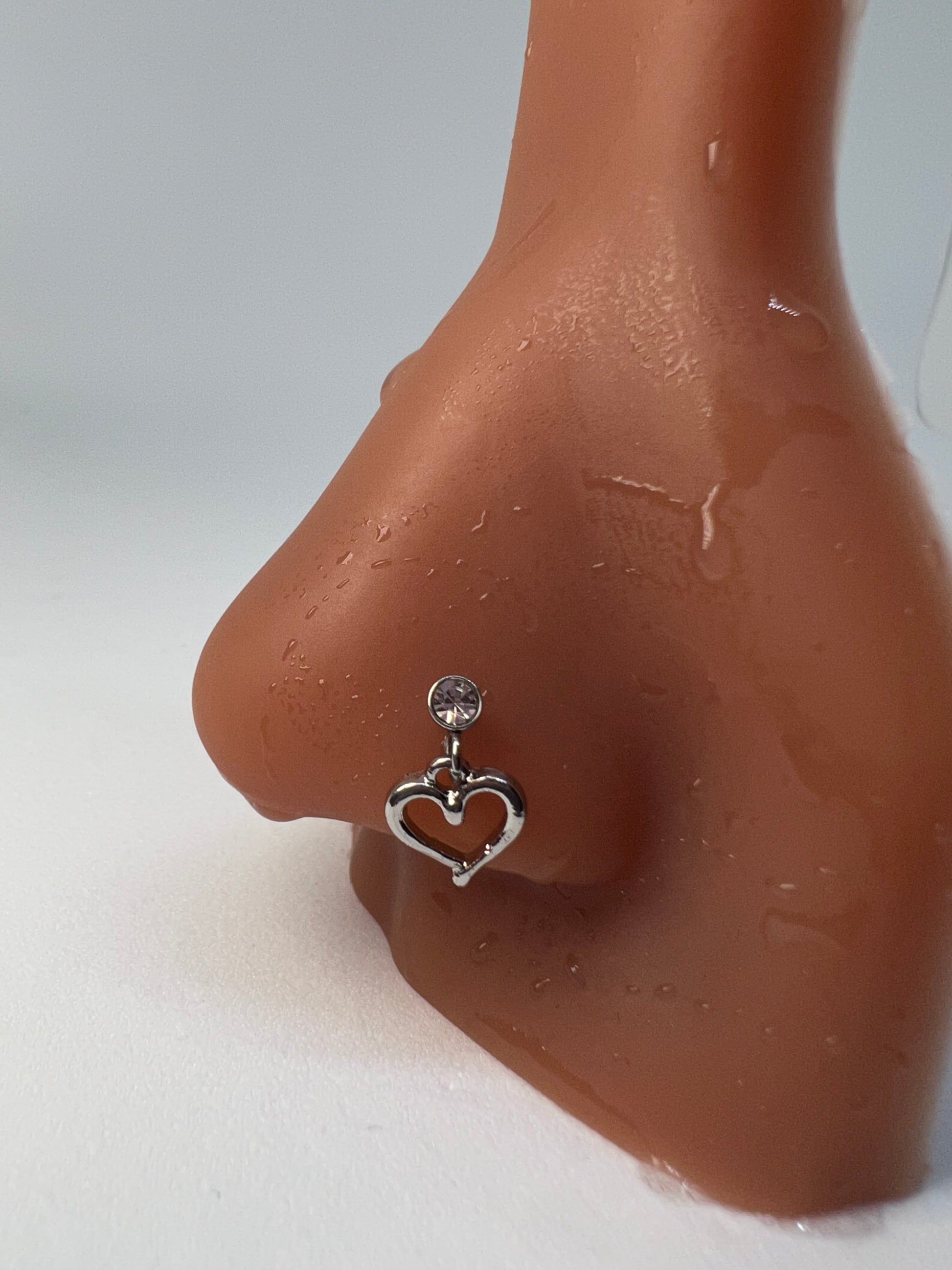 Y2K heart Nose stud Piercing Jewelry - Allisonswigbox