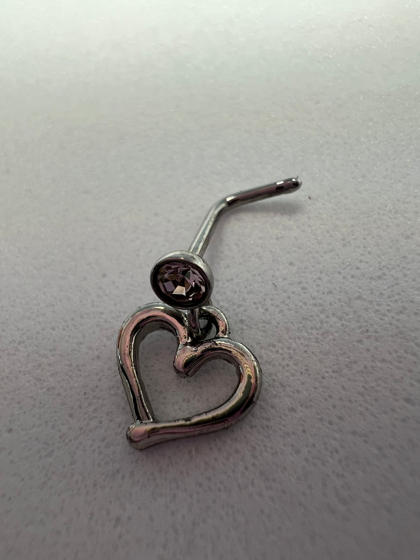 Y2K heart Nose stud Piercing Jewelry - Allisonswigbox