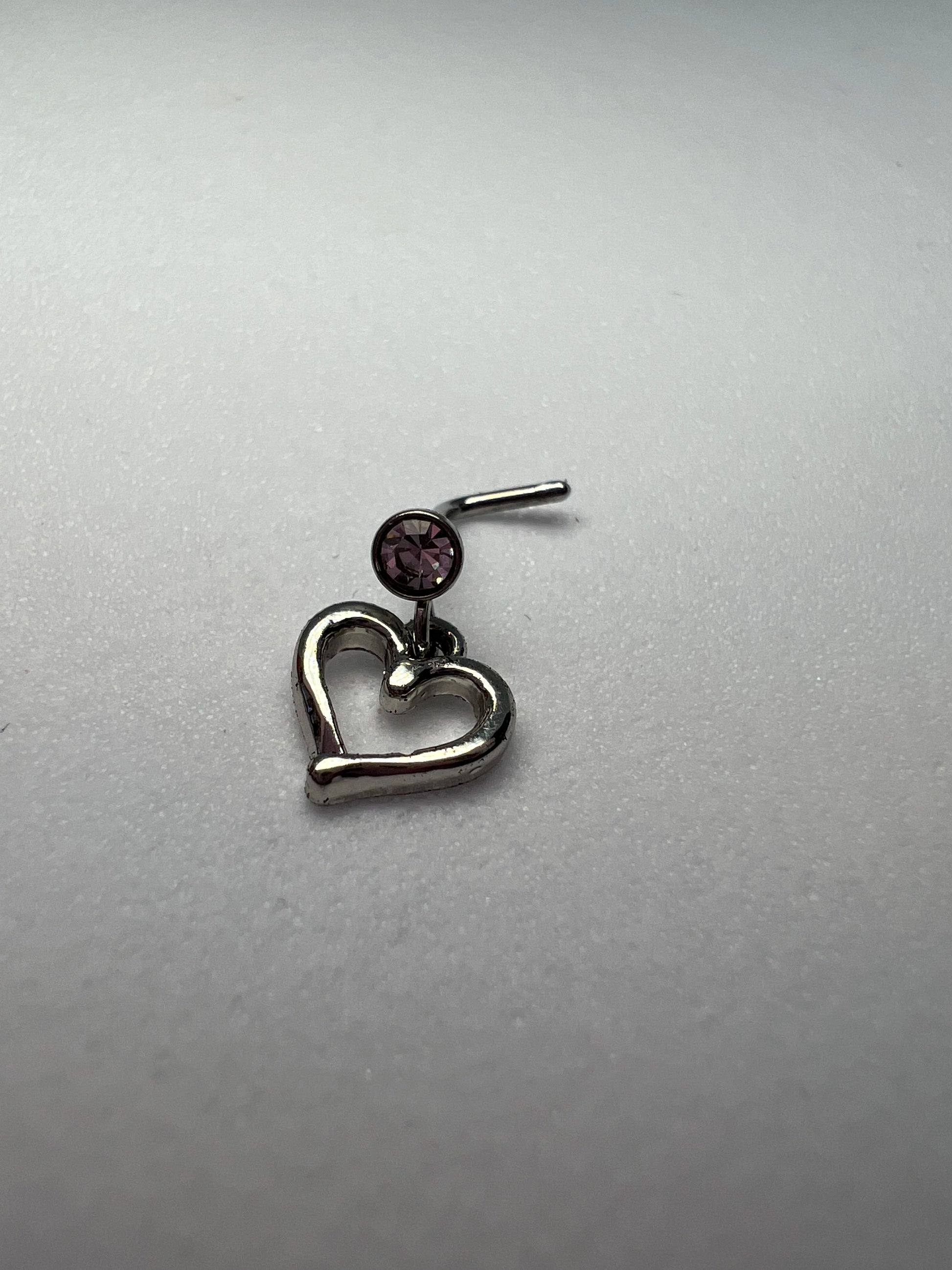 Y2K heart Nose stud Piercing Jewelry - Allisonswigbox