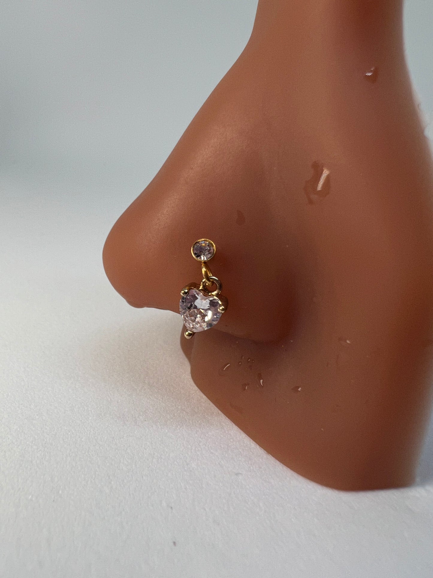 Clear Theia Nose stud Piercing Jewelry - Allisonswigbox