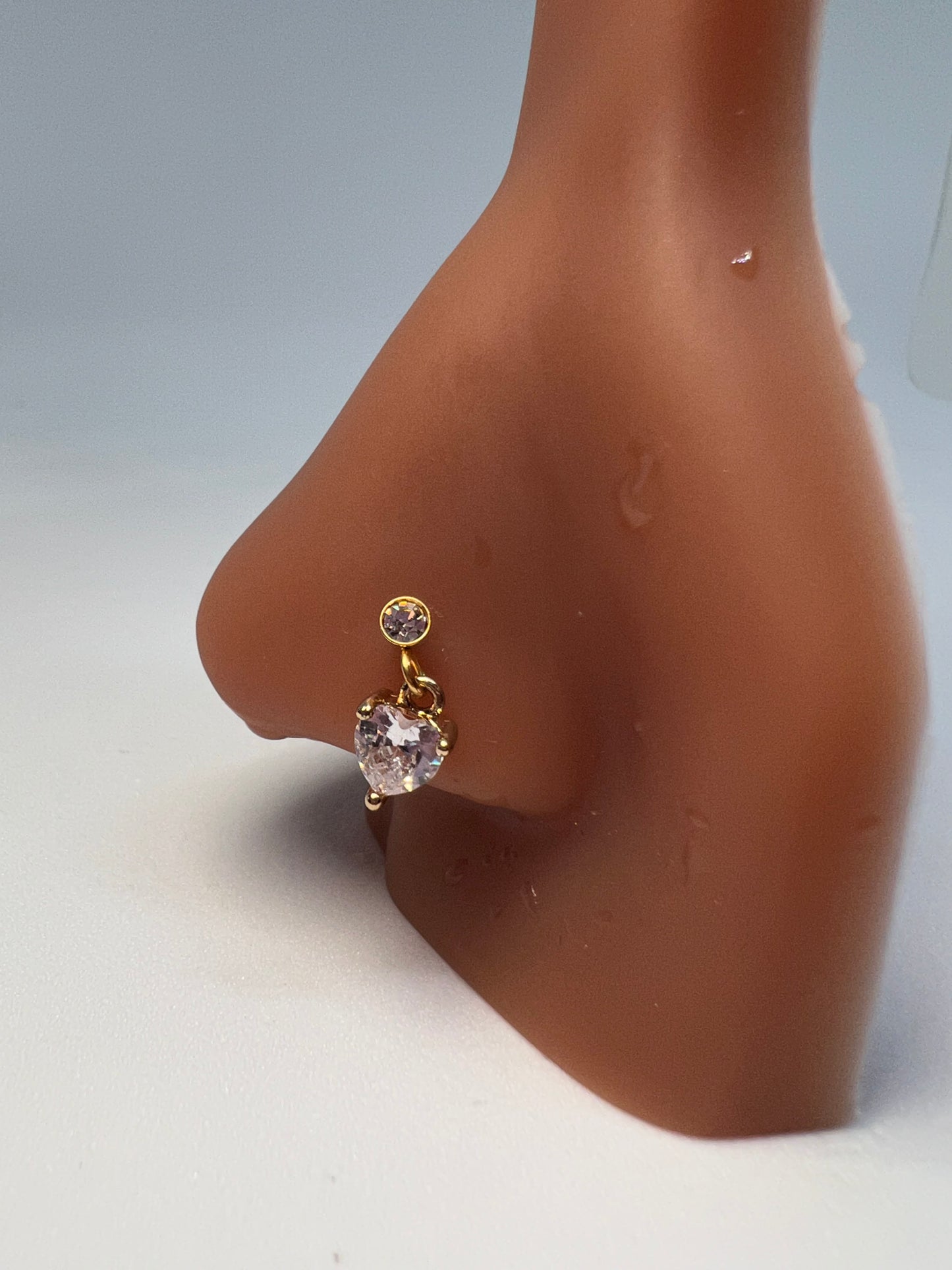 Clear Theia Nose stud Piercing Jewelry - Allisonswigbox