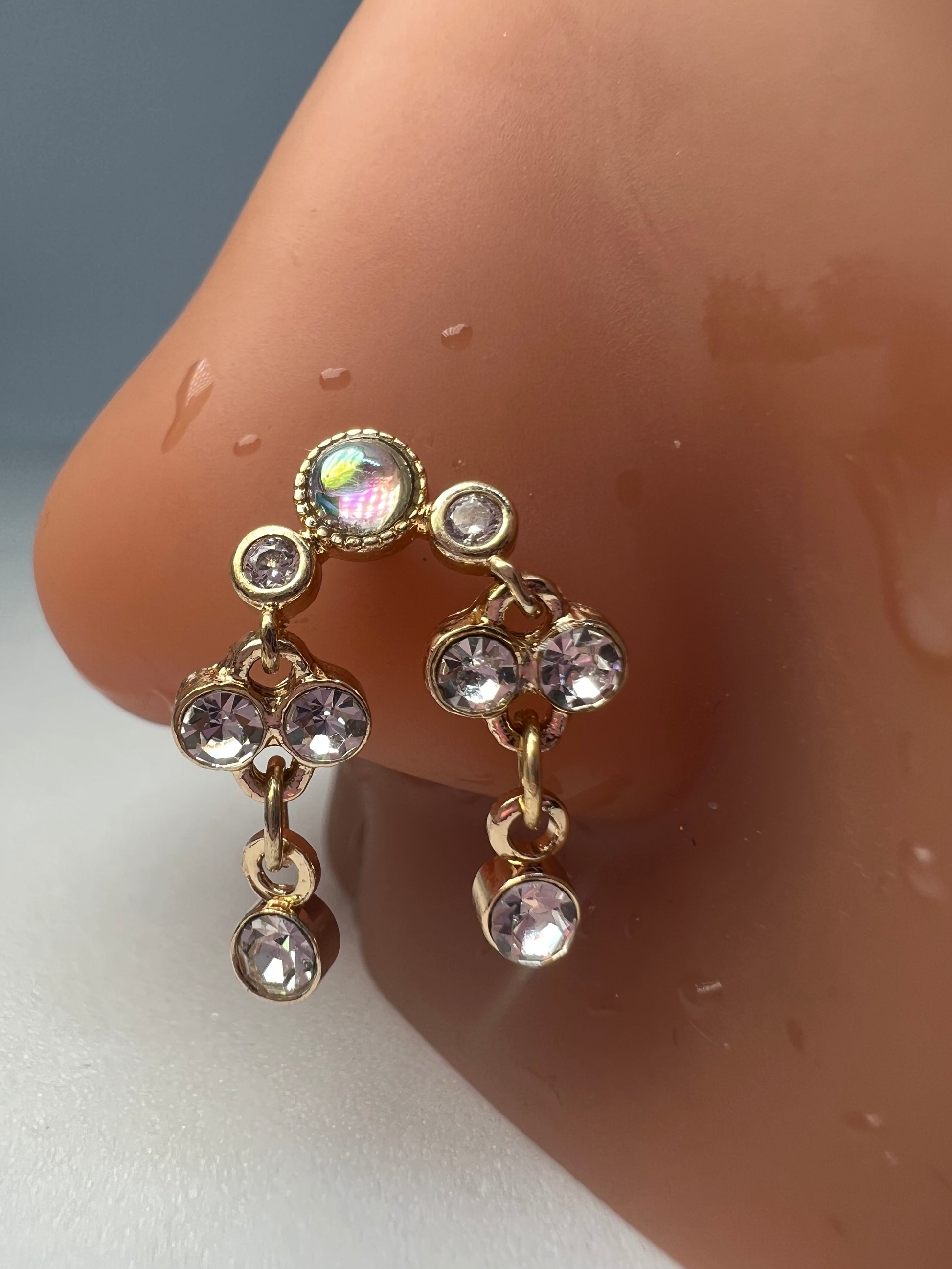 Anastasia Nose Stud Piercing Jewellery - Allisonswigbox