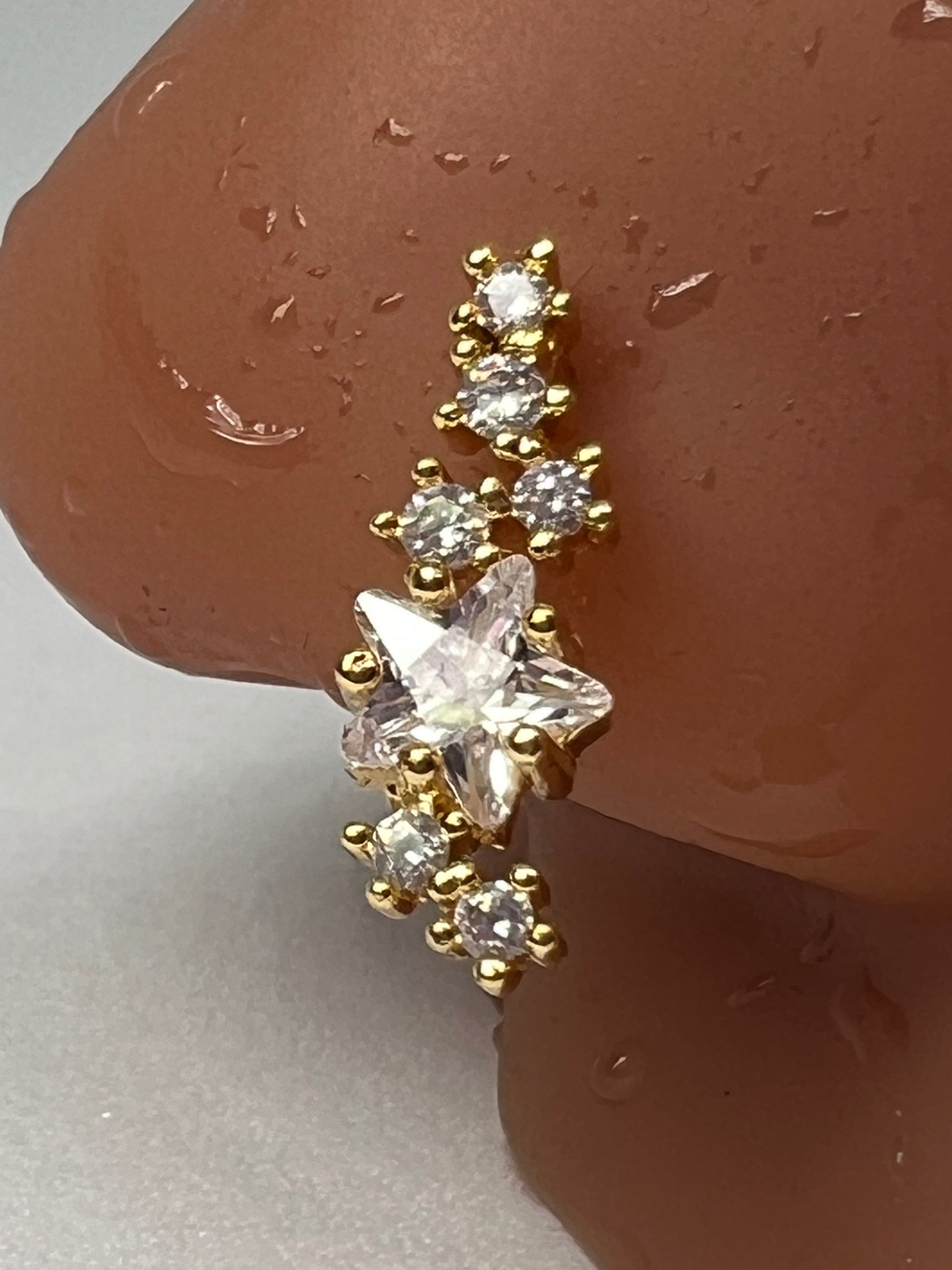 Ilektra star Nose Stud Piercing Jewellery - Allisonswigbox