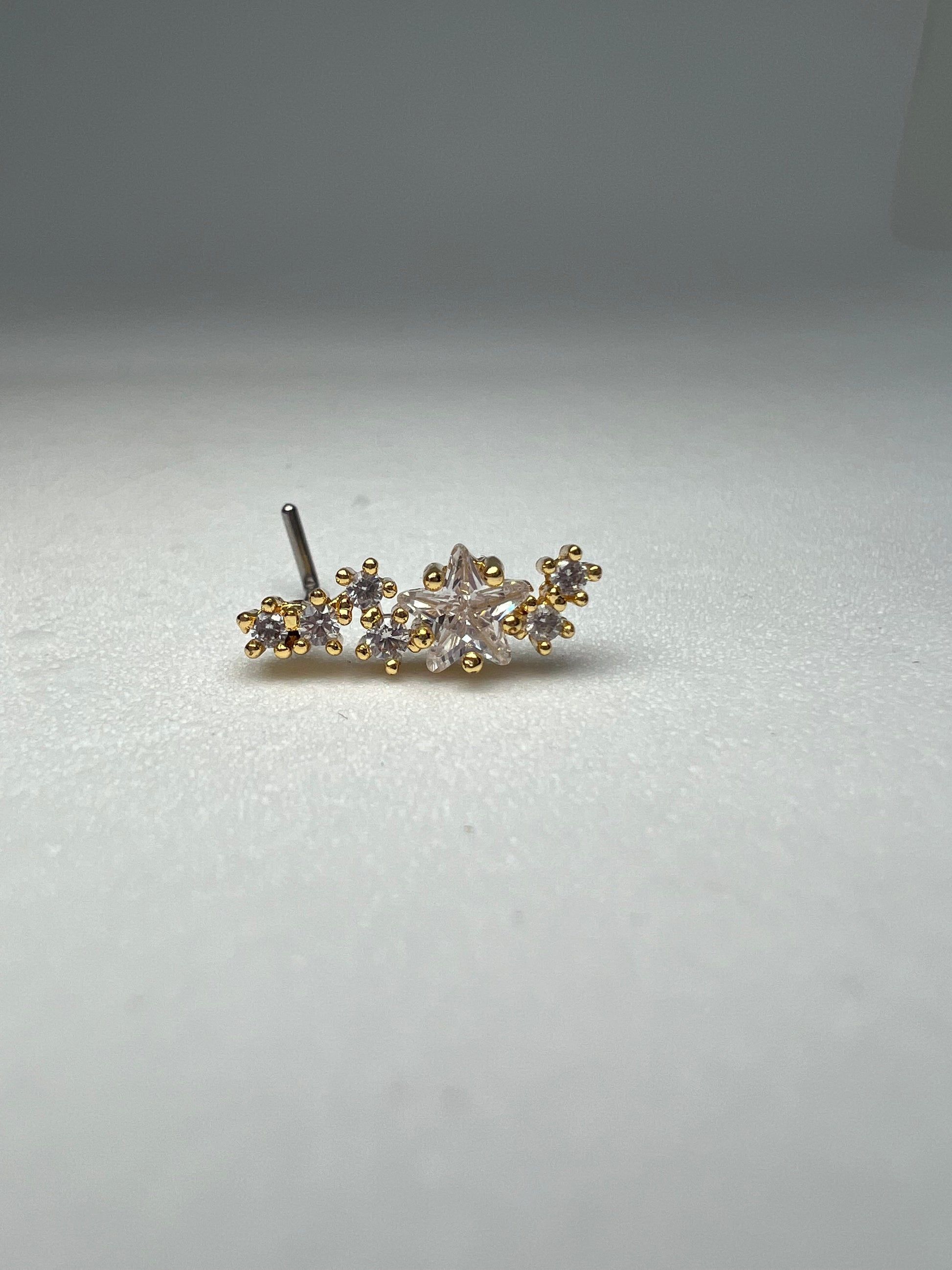 Ilektra star Nose Stud Piercing Jewellery - Allisonswigbox