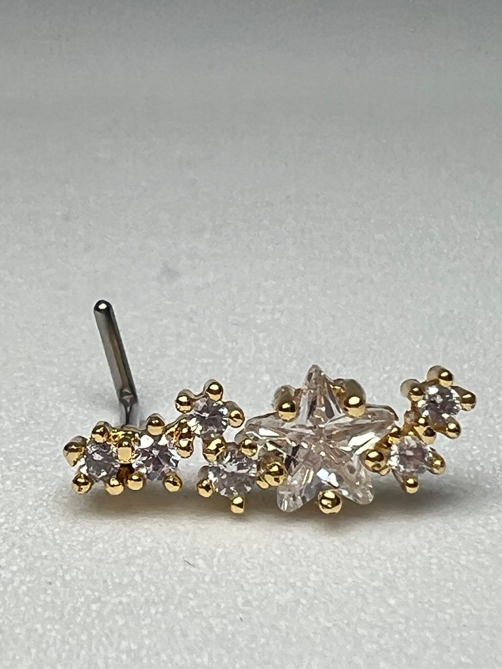 Ilektra star Nose Stud Piercing Jewellery - Allisonswigbox