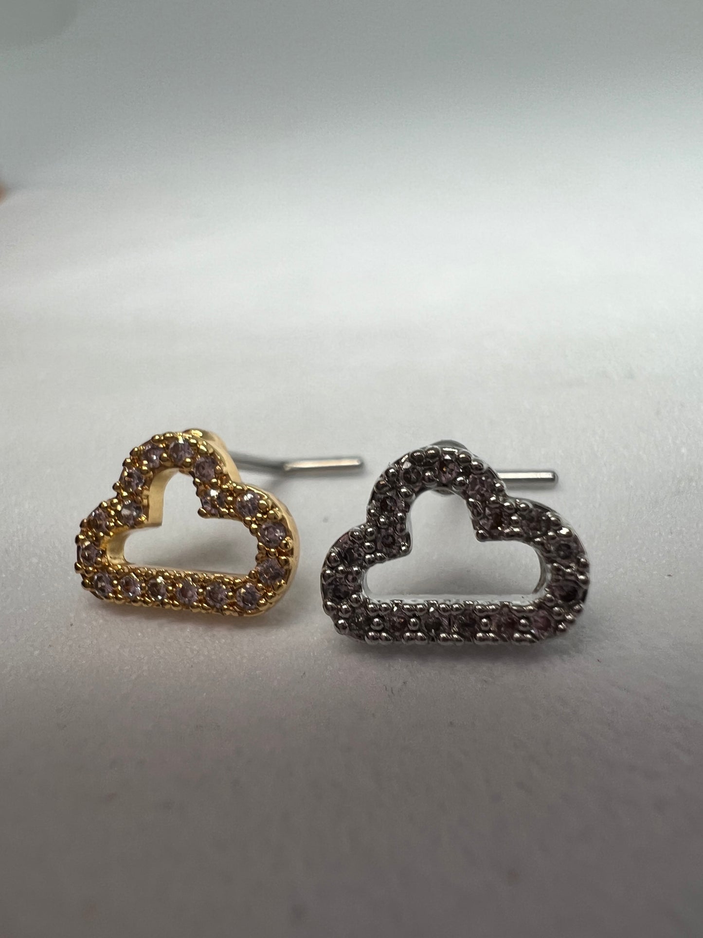 Cloudy Nose Stud Piercing Jewellery - Allisonswigbox