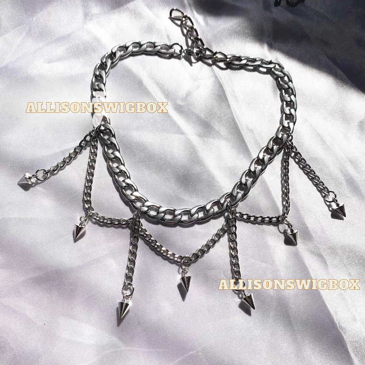 Rivet necklace y2k punk